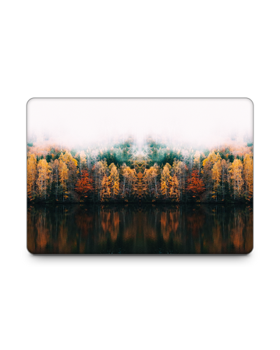 Fall Fog Laptop Skin for 15 inch Apple MacBooks: Front View