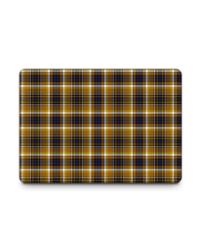 Autumn Country Plaid Laptop Skin for 13 inch Apple MacBooks: Front View