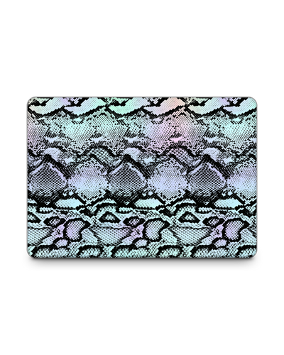 Groovy Snakeskin Laptop Skin for 13 inch Apple MacBooks: Front View