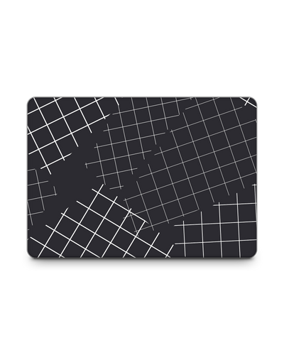 Grids Laptop Skin for 13 inch Apple MacBooks: Front View