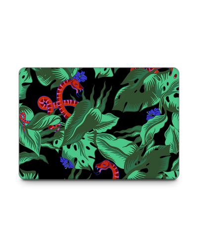 Tropical Snakes Laptop Skin for 13 inch Apple MacBooks: Front View