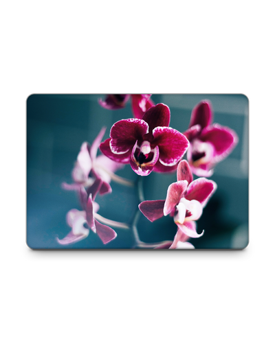 Orchid Laptop Skin for 13 inch Apple MacBooks: Front View