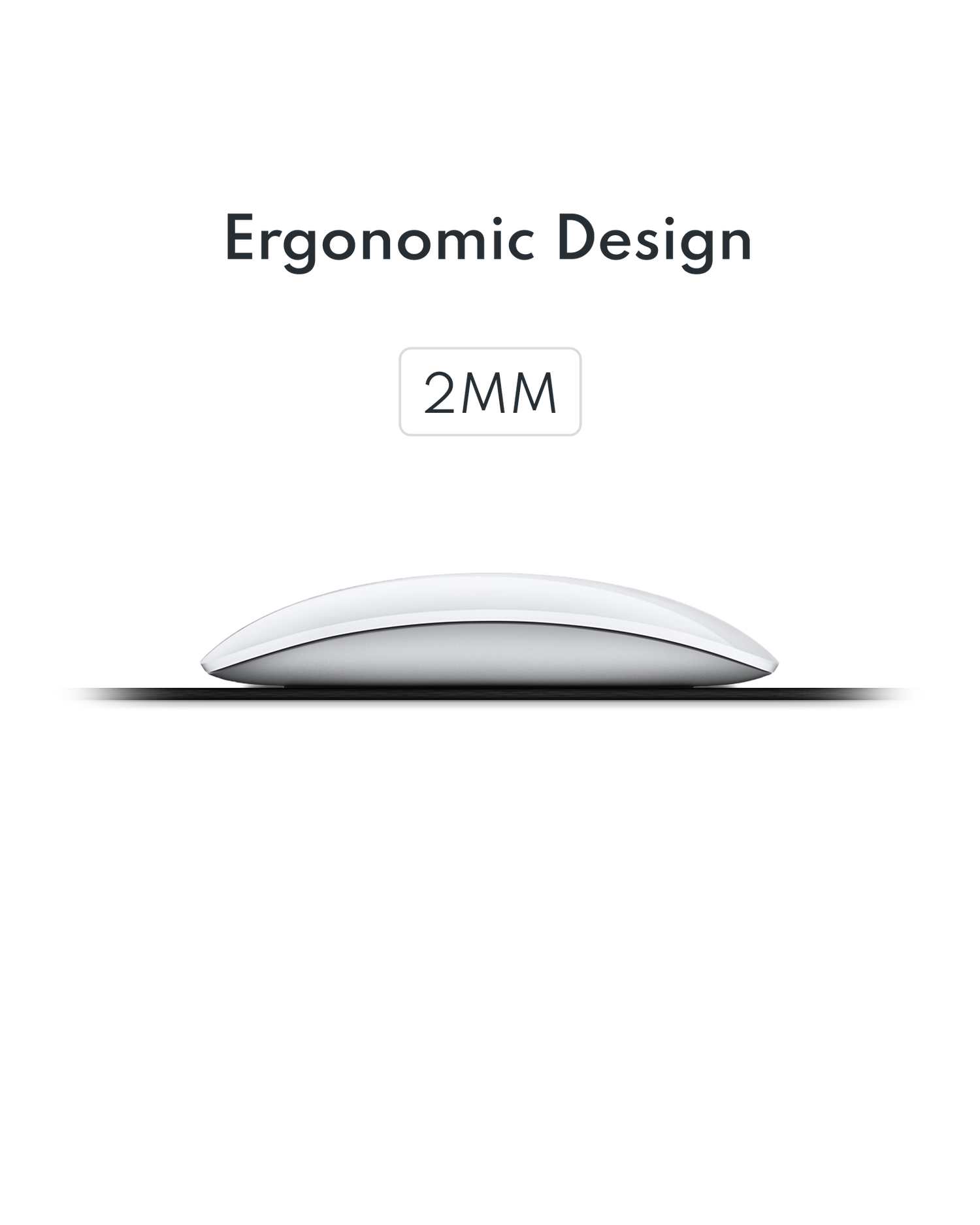 Mouse Pad with Ergonomic Design