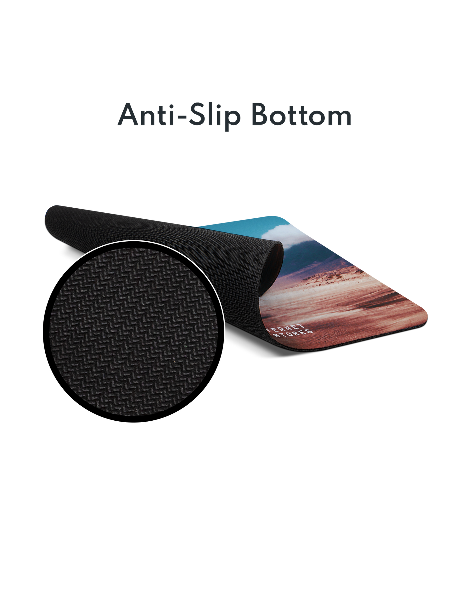 Sky Mouse Pad with Non-slip Underside