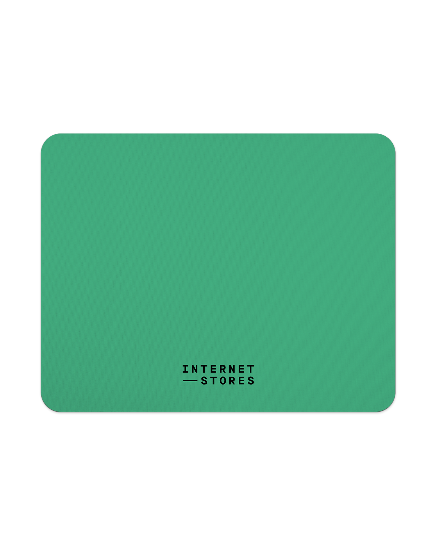 ISG Neon Green Mouse Pad from Top