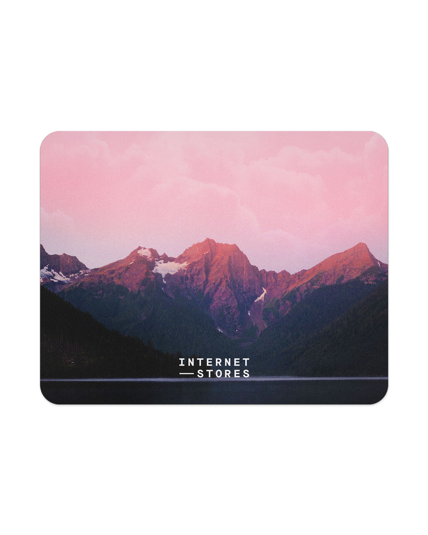 Lake Mouse Pad from Top