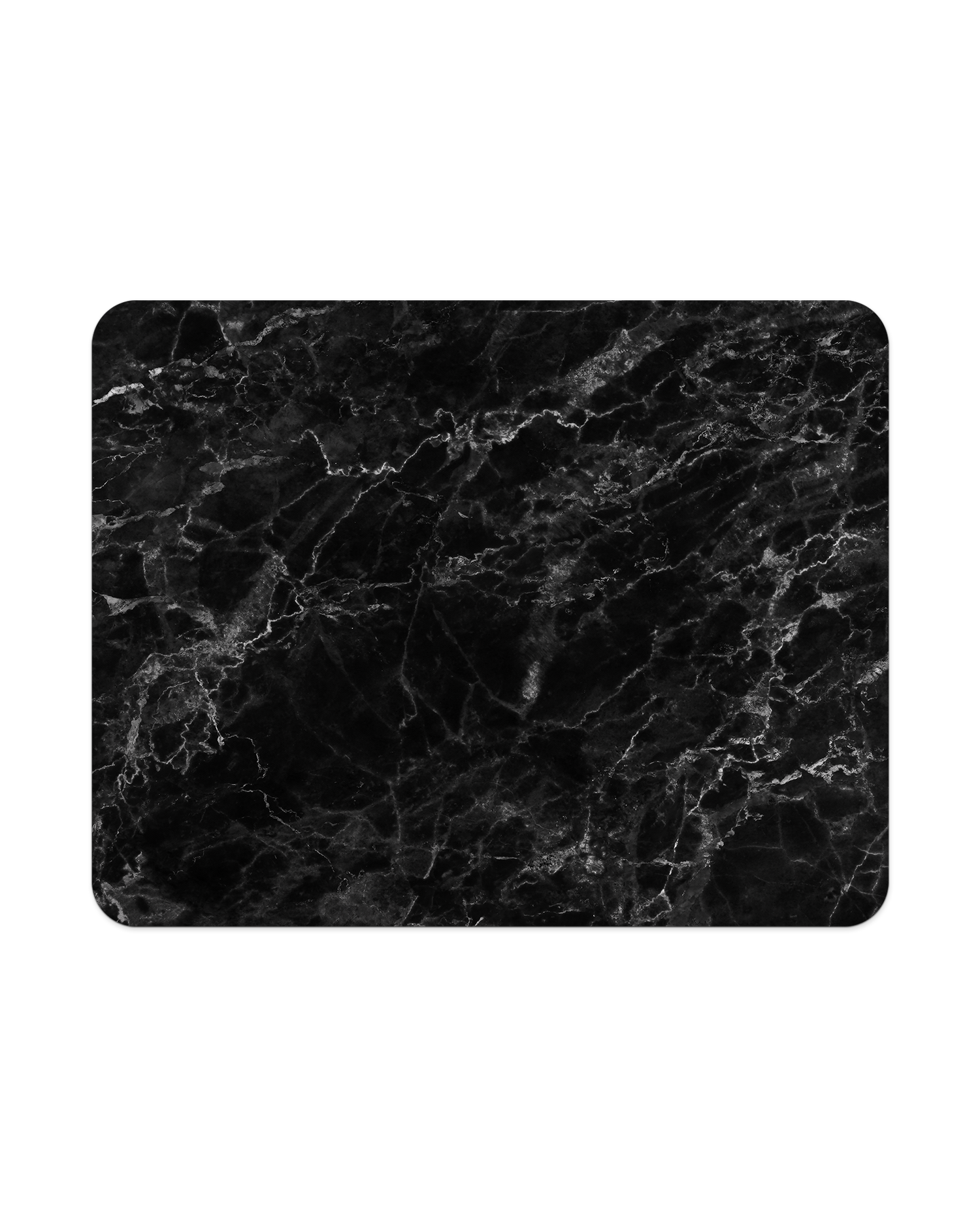 Midnight Marble Mouse Pad from Top