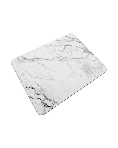 White Marble Mouse Pad