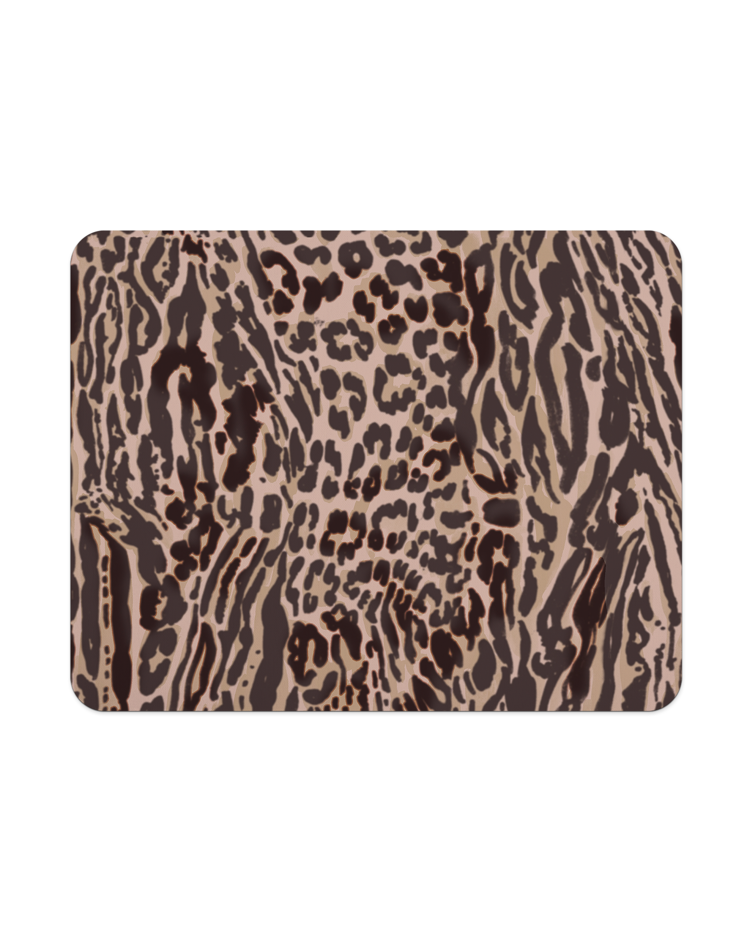 Animal Skin Tough Love Mouse Pad from Top