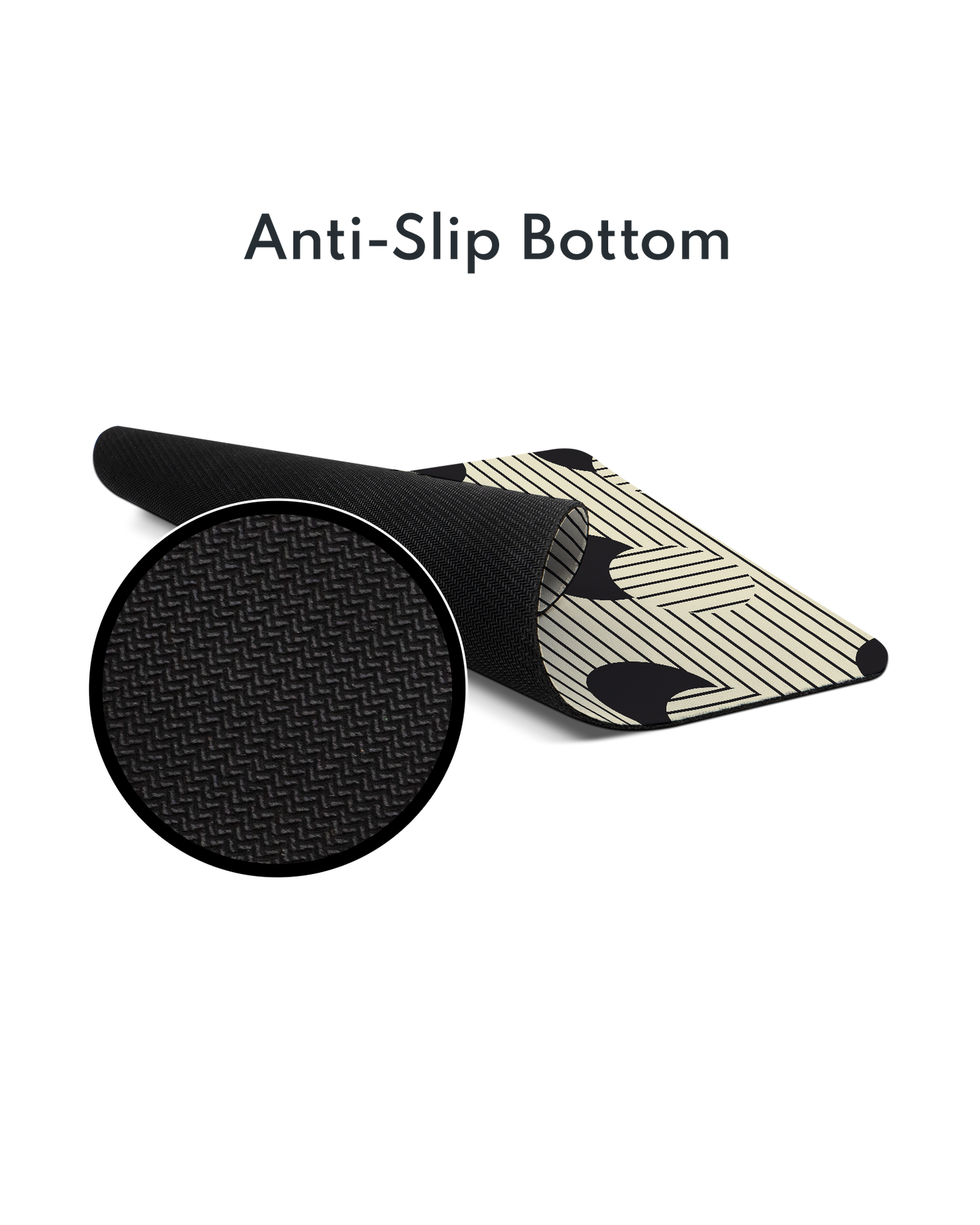 Dot Optics Mouse Pad with Non-slip Underside