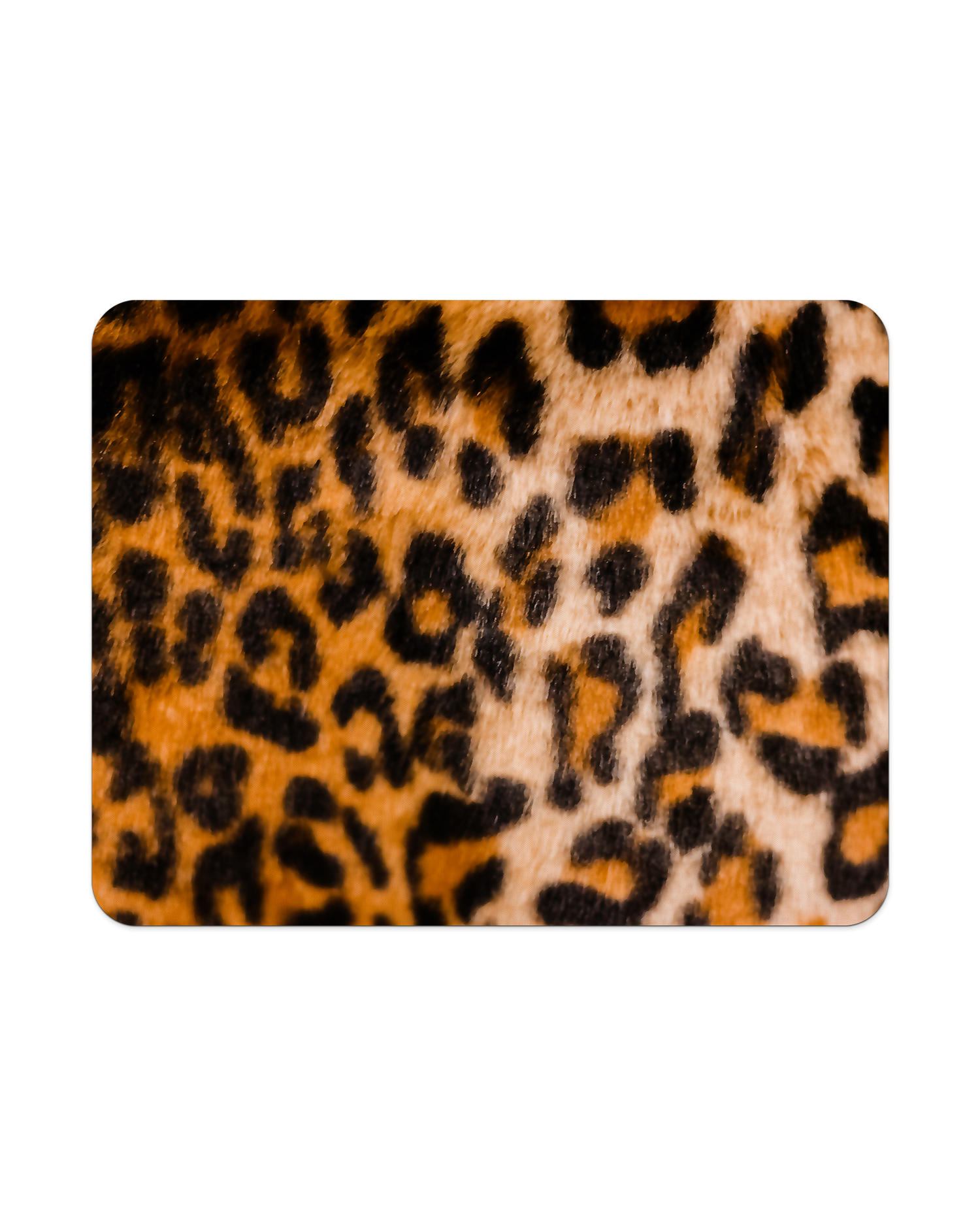 Leopard Pattern Mouse Pad from Top