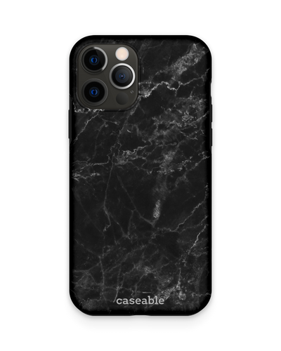 Midnight Marble Premium Phone Case Apple iPhone 12, Apple iPhone 12 Pro