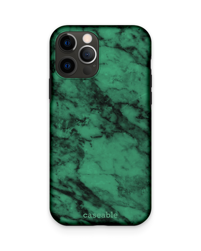 Green Marble Premium Phone Case Apple iPhone 12, Apple iPhone 12 Pro