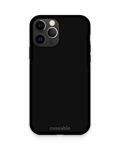 BLACK Premium Phone Case Apple iPhone 12, Apple iPhone 12 Pro