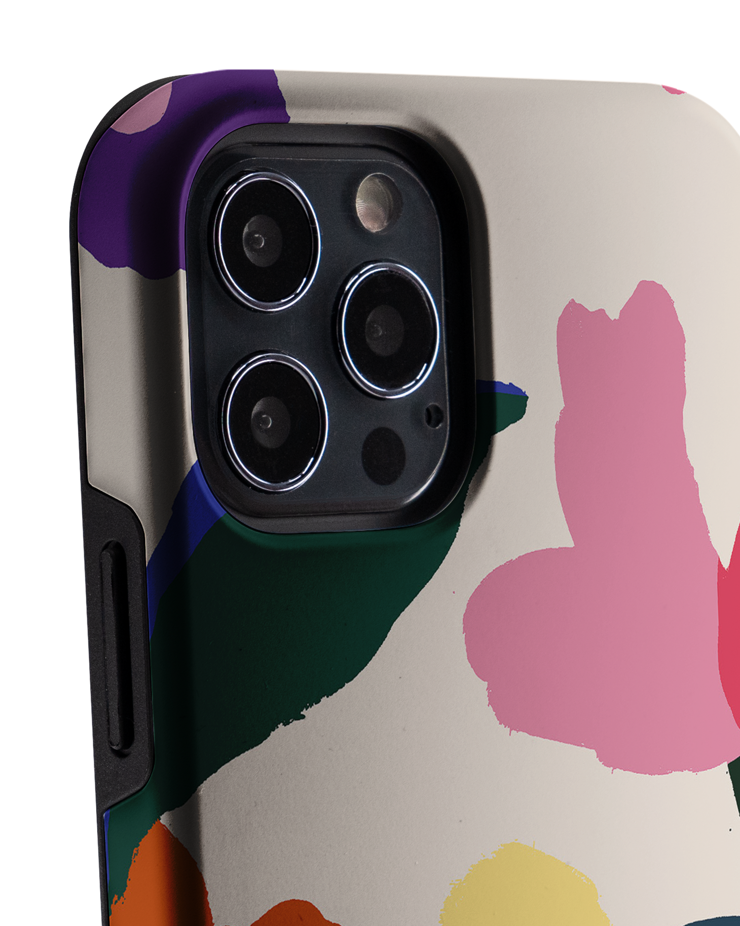 Handpainted Blooms Premium Phone Case Apple iPhone 12, Apple iPhone 12 Pro: Detail Shot 1