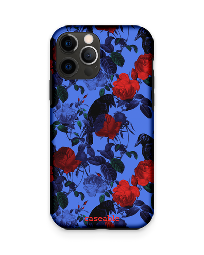 Roses And Ravens Premium Phone Case Apple iPhone 12, Apple iPhone 12 Pro