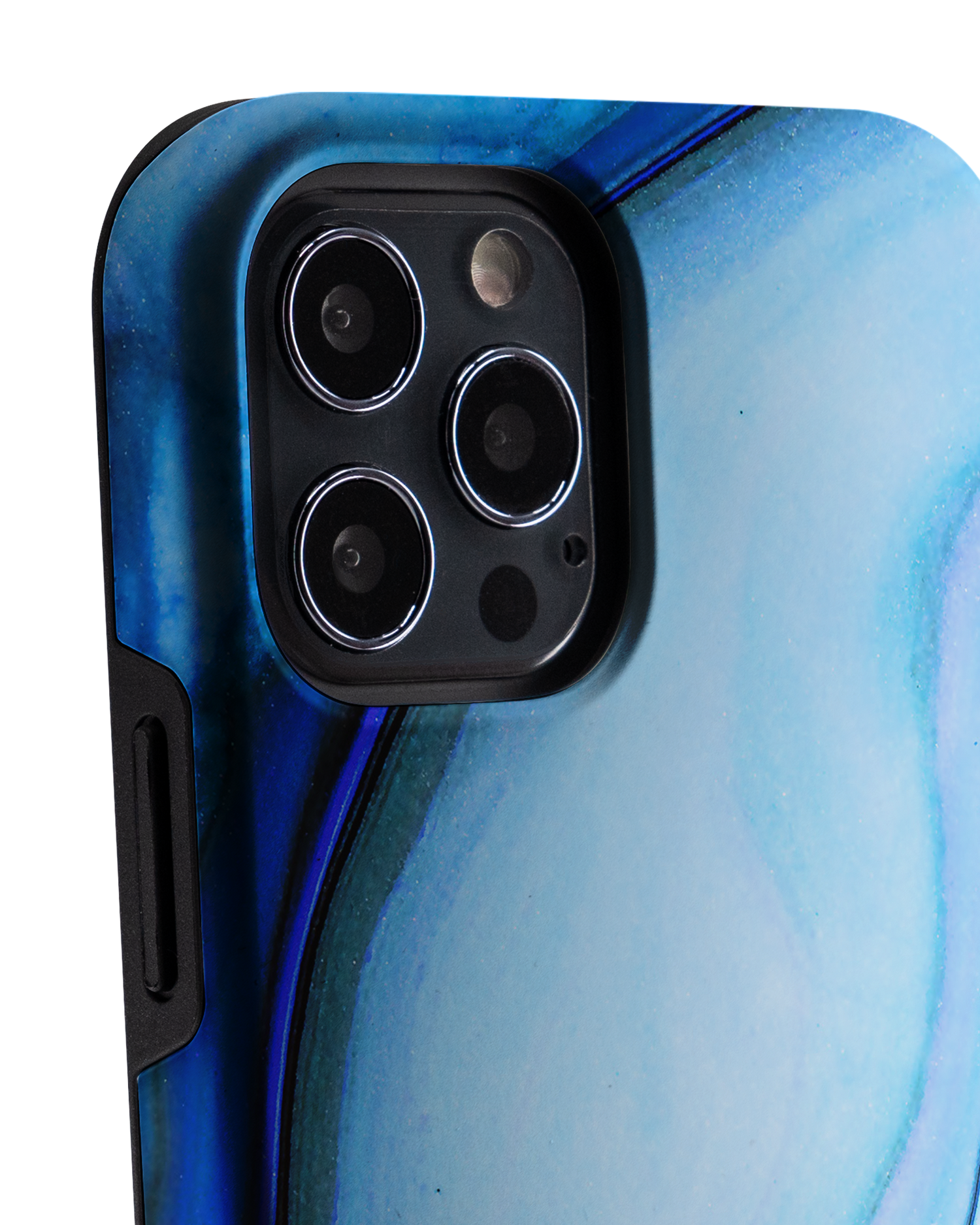 Cool Blues Premium Phone Case Apple iPhone 12, Apple iPhone 12 Pro: Detail Shot 1