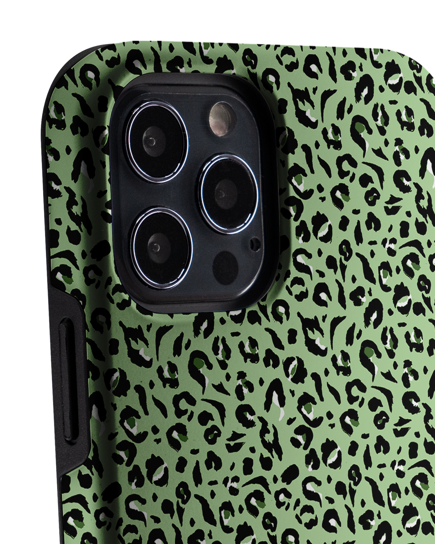 Mint Leopard Premium Phone Case Apple iPhone 12, Apple iPhone 12 Pro: Detail Shot 1
