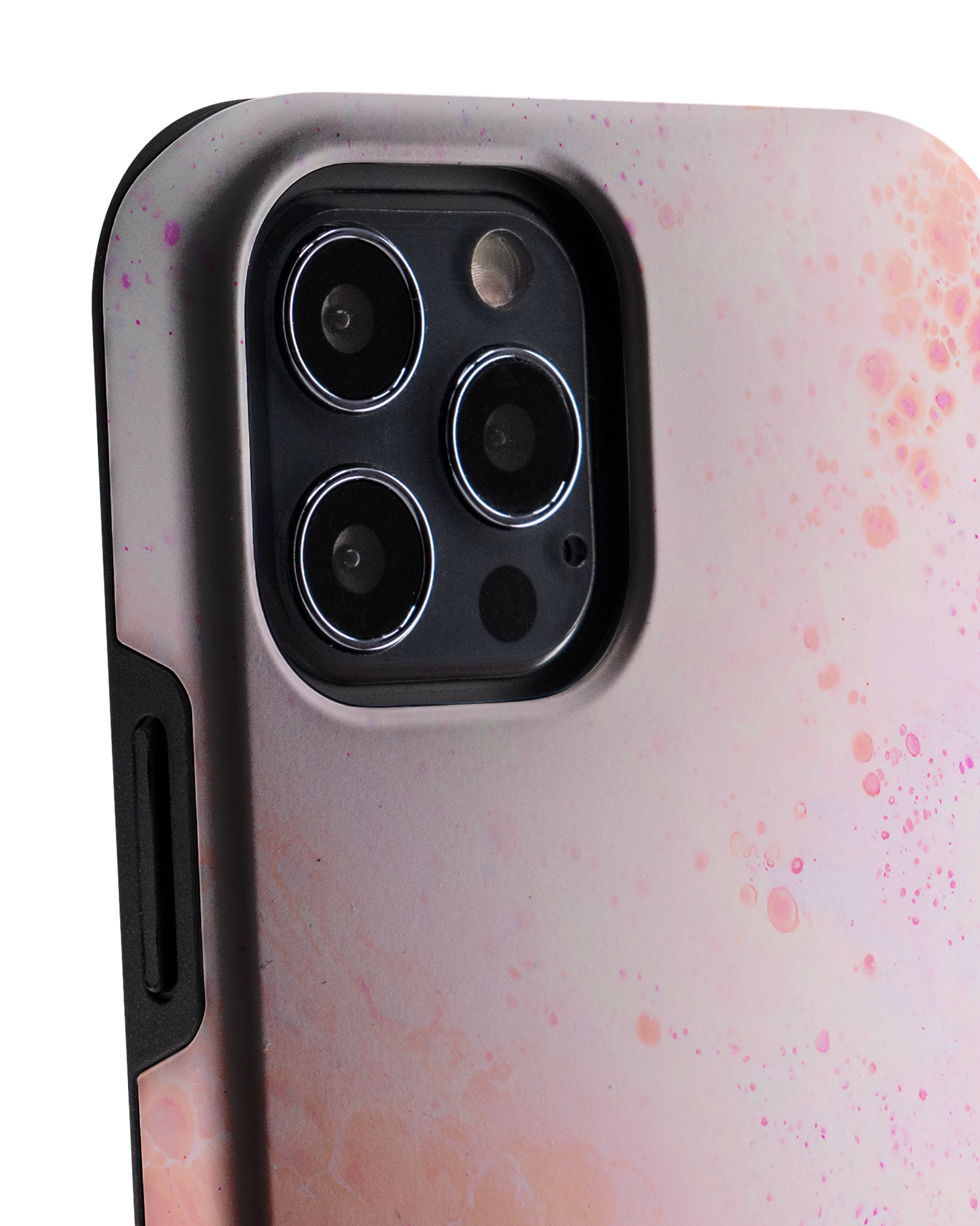 Peaches & Cream Marble Premium Phone Case Apple iPhone 12, Apple iPhone 12 Pro: Detail Shot 1