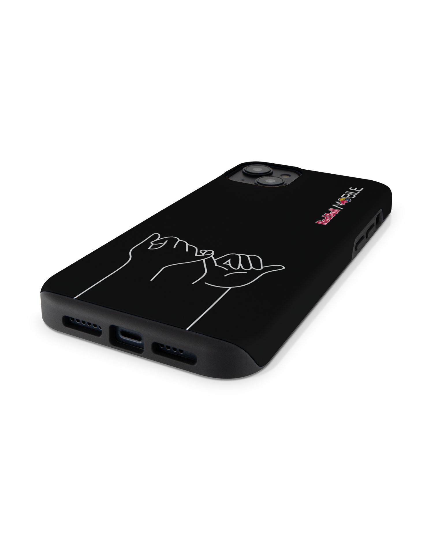 Red Bull MOBILE Black Premium Phone Case Apple iPhone 14 Plus