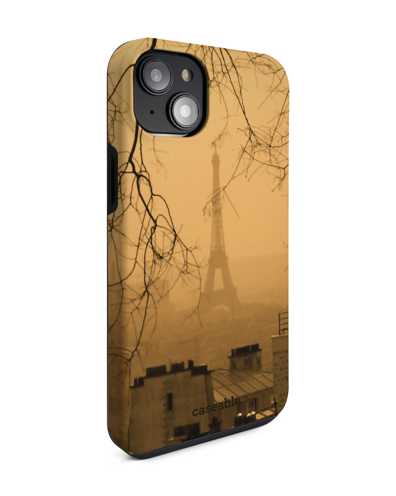 Paris Premium Phone Case for Apple iPhone 14 Plus: View from the left side