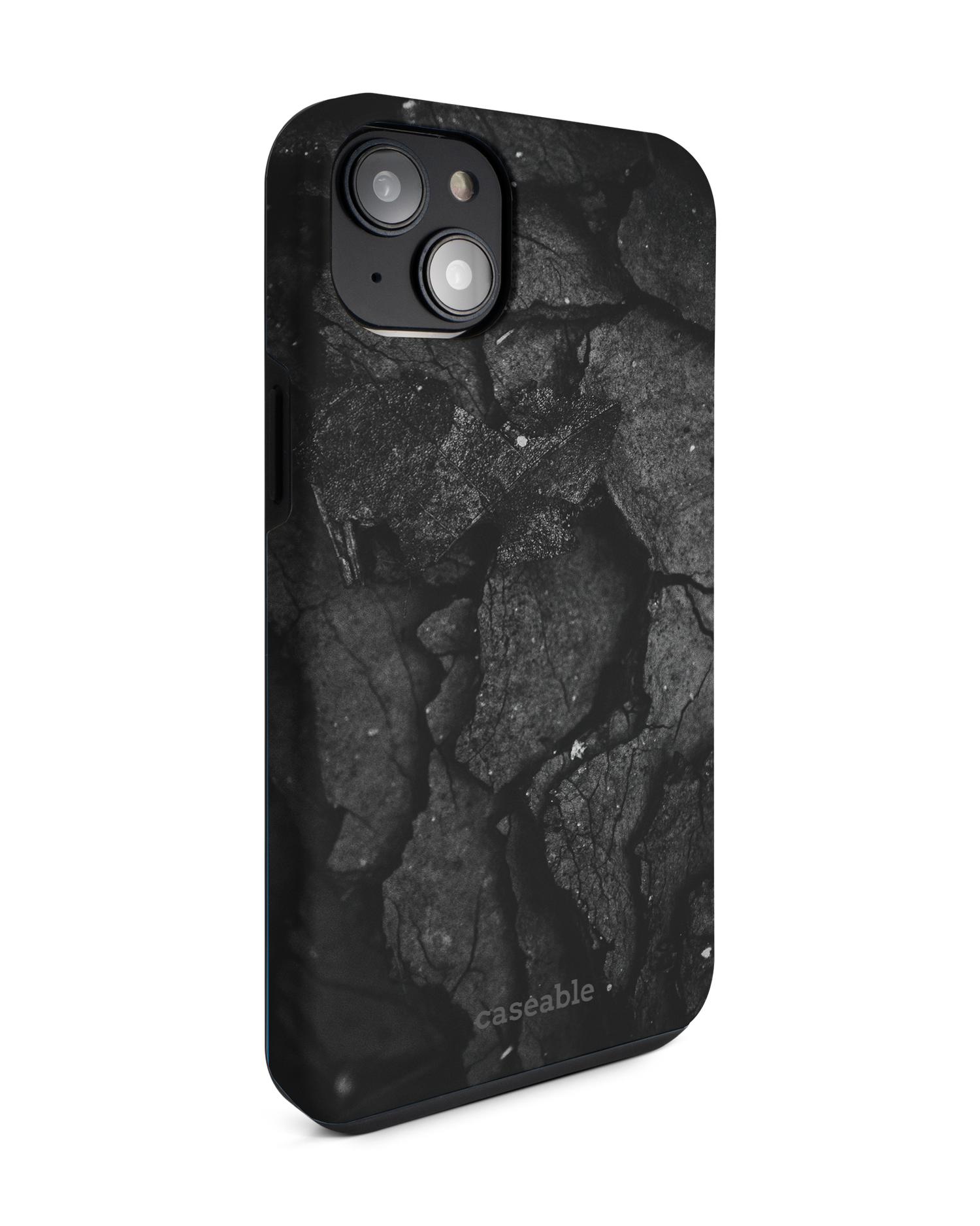 Carbon Premium Phone Case for Apple iPhone 14 Plus: View from the left side