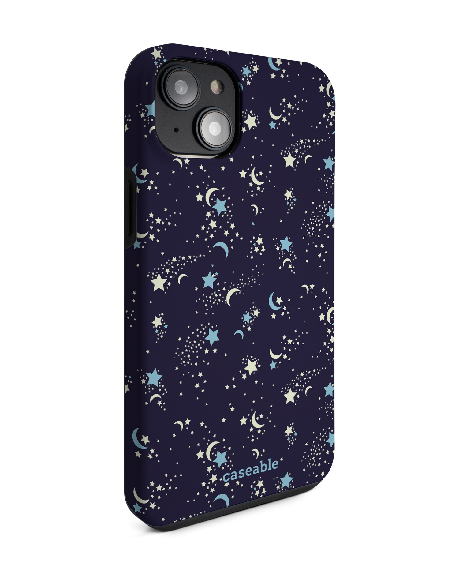 Mystical Pattern Premium Phone Case for Apple iPhone 14 Plus: View from the left side