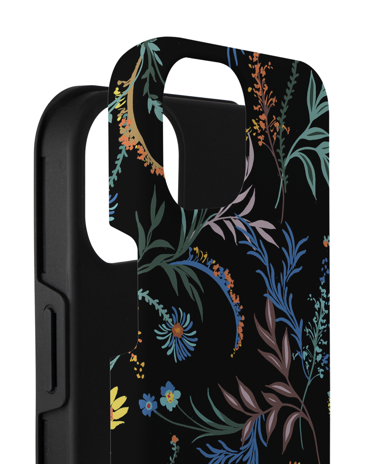 Woodland Spring Floral Premium Phone Case for Apple iPhone 14 Plus consisting of 2 parts