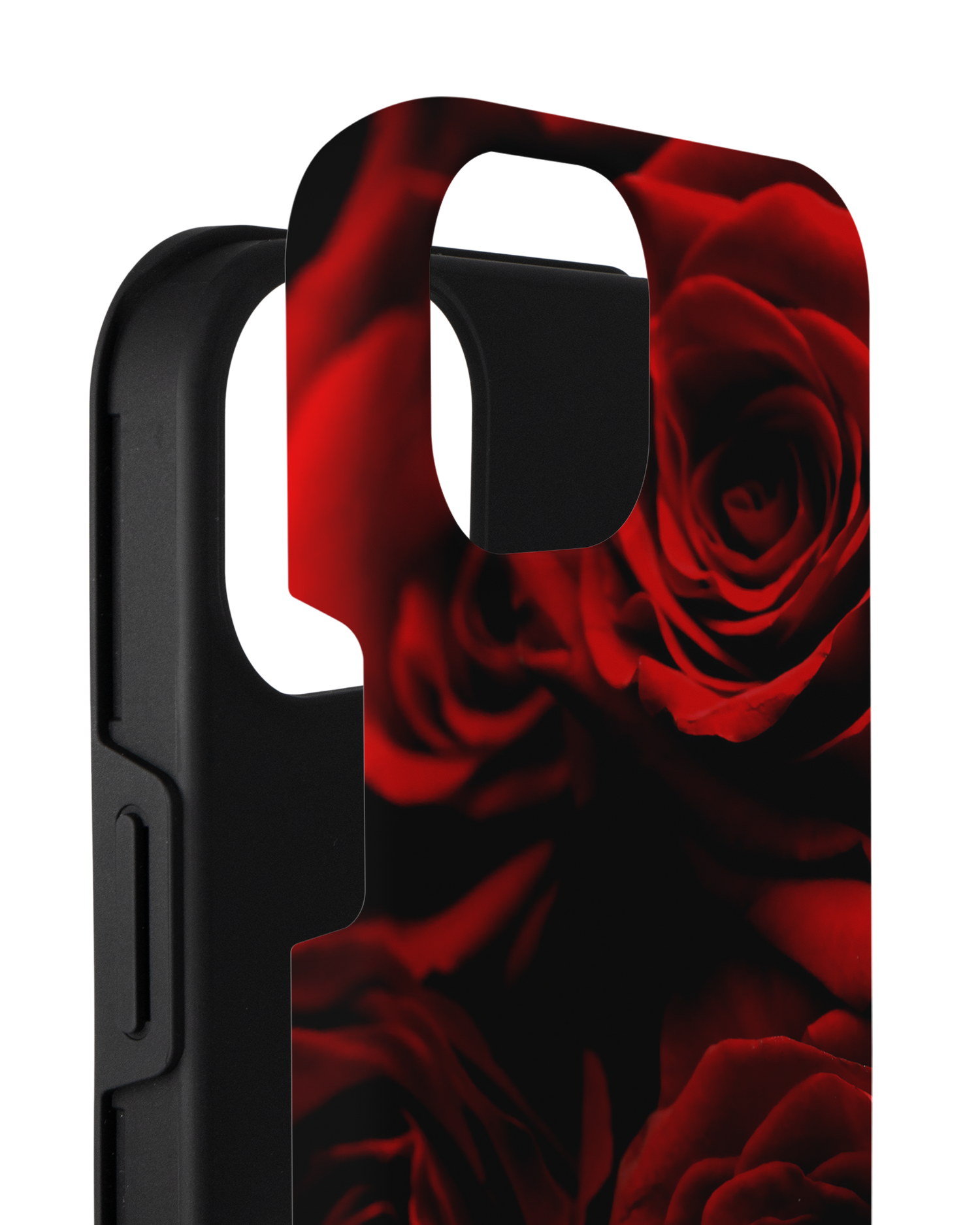 Red Roses Premium Phone Case for Apple iPhone 14 Plus consisting of 2 parts