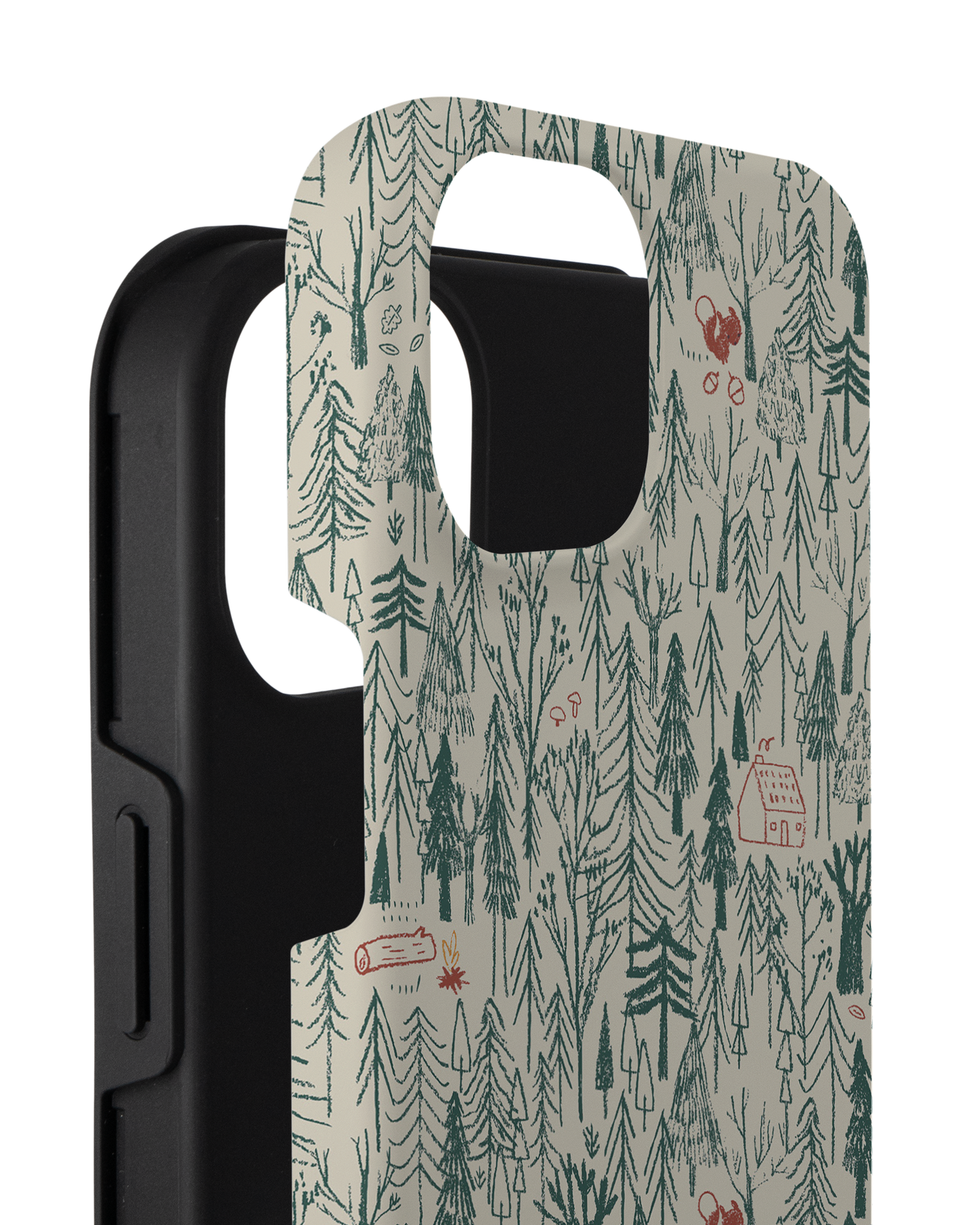 Wonder Forest Premium Phone Case for Apple iPhone 14 Plus consisting of 2 parts