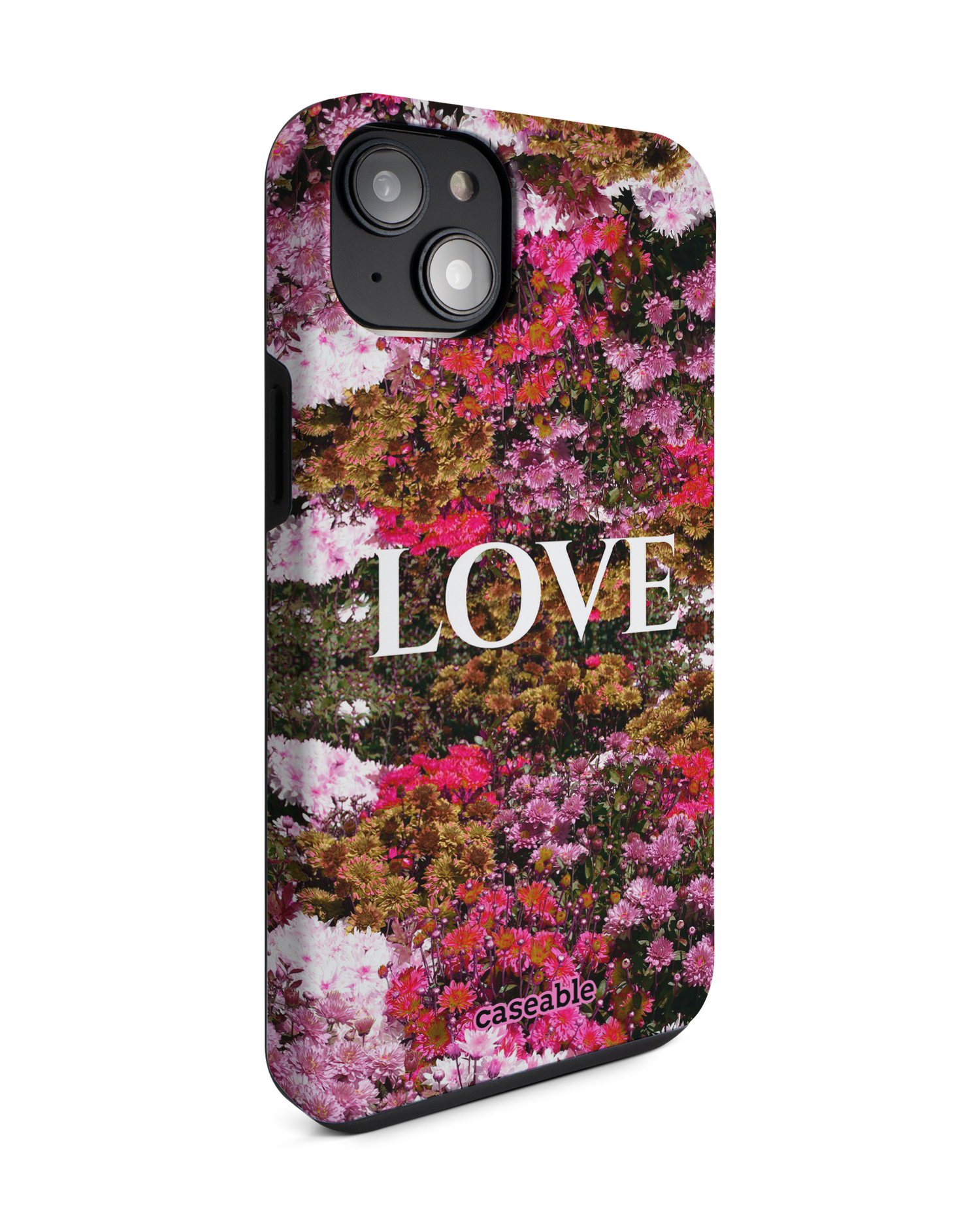 Luxe Love Premium Phone Case for Apple iPhone 14 Plus: View from the left side