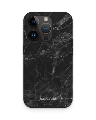 Midnight Marble Premium Phone Case for Apple iPhone 14 Pro