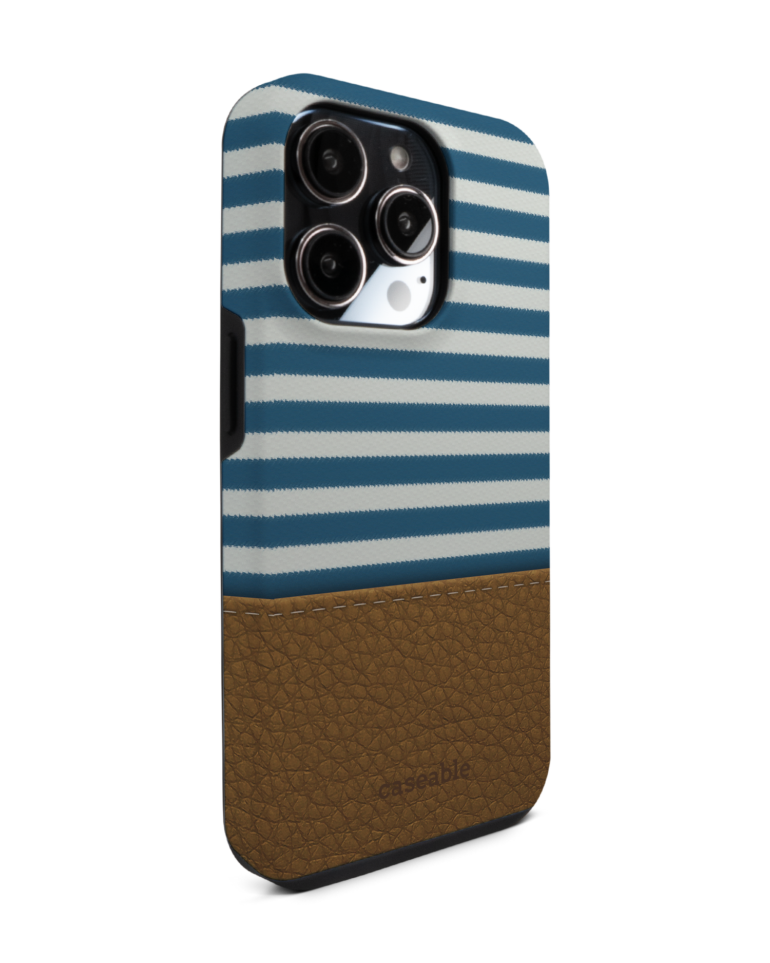 Nautical Premium Phone Case for Apple iPhone 14 Pro: View from the left side
