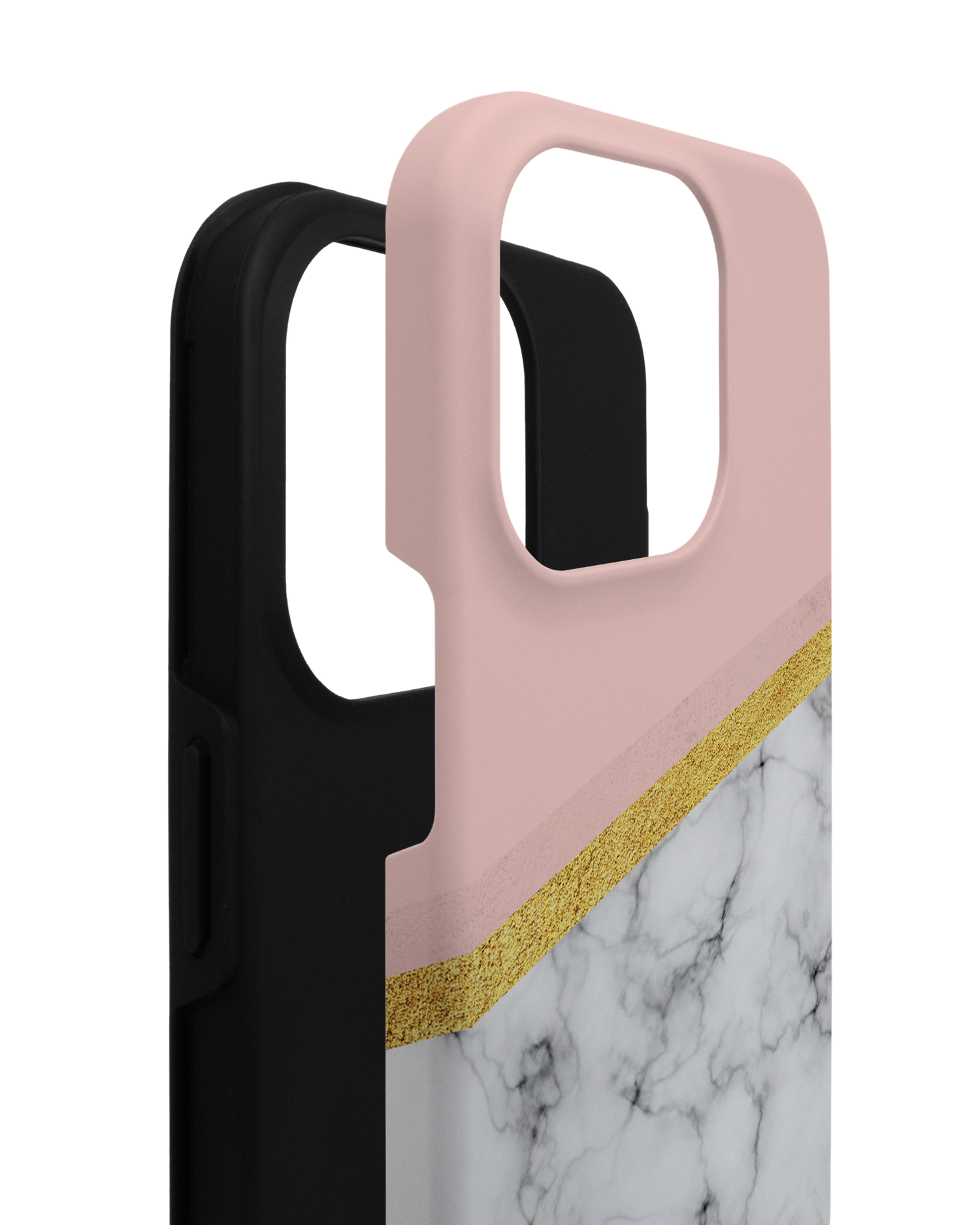 Marble Slice Premium Phone Case for Apple iPhone 14 Pro consisting of 2 parts