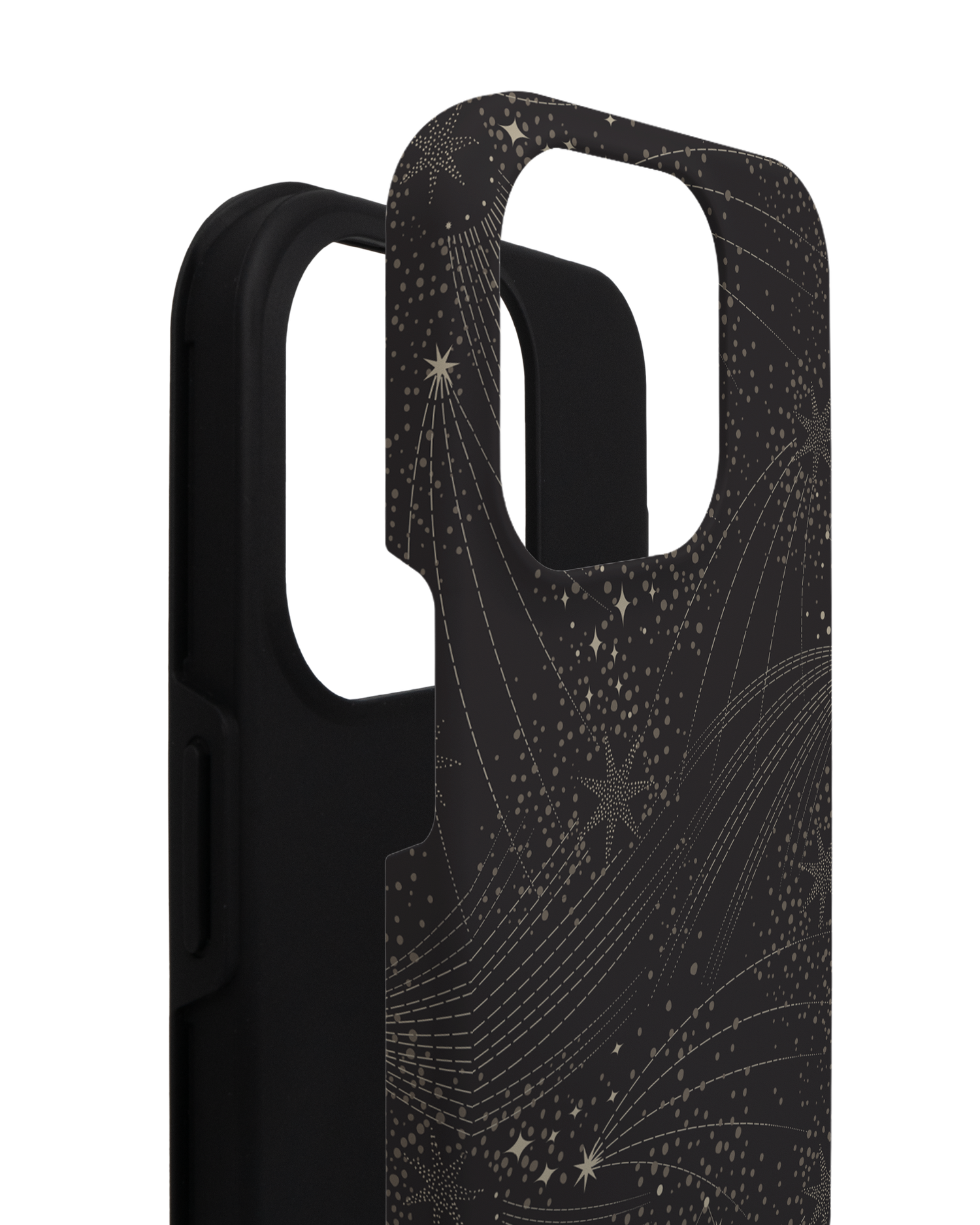 Make a Wish Star Premium Phone Case for Apple iPhone 14 Pro consisting of 2 parts