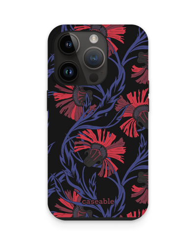 Midnight Floral Premium Phone Case for Apple iPhone 14 Pro