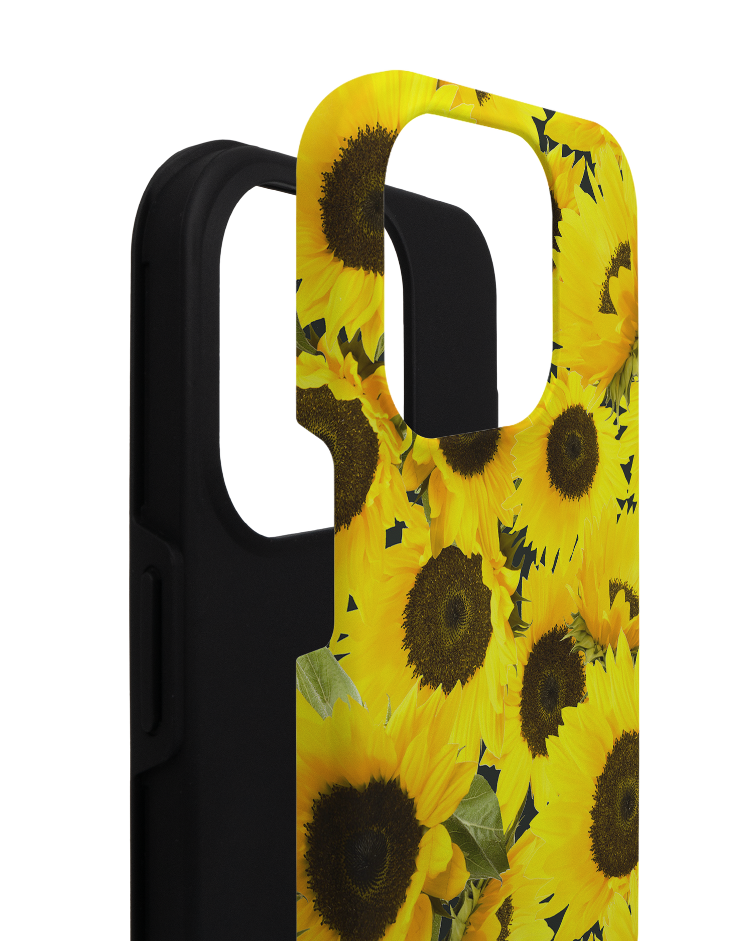 Sunflowers Premium Phone Case for Apple iPhone 14 Pro consisting of 2 parts