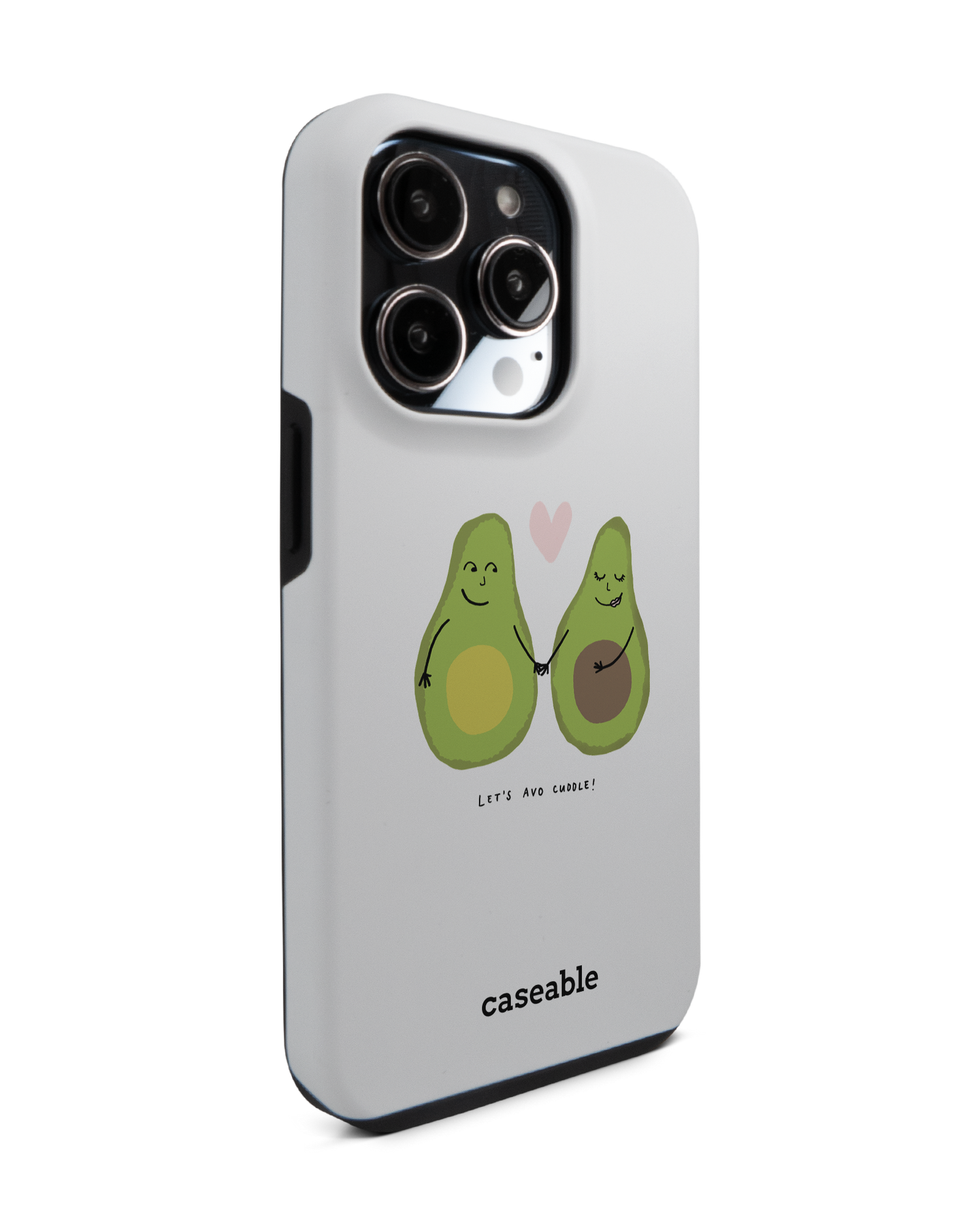 Avocado Premium Phone Case for Apple iPhone 14 Pro: View from the left side
