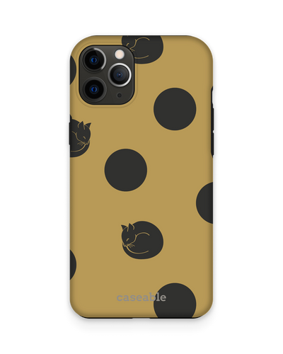 Polka Cats Premium Phone Case Apple iPhone 11 Pro
