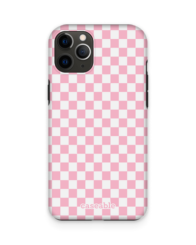 Pink Checkerboard Premium Phone Case Apple iPhone 11 Pro
