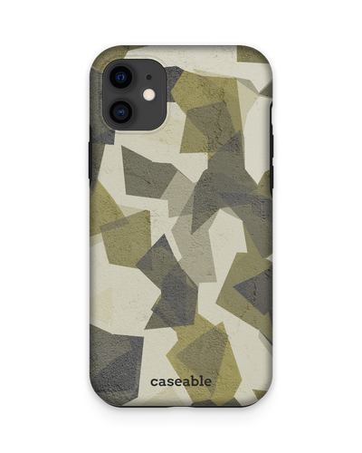 Geometric Camo Green Premium Phone Case Apple iPhone 11