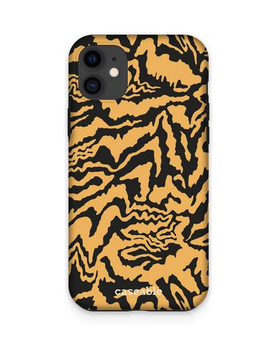 Warped Tiger Stripes Premium Phone Case Apple iPhone 11