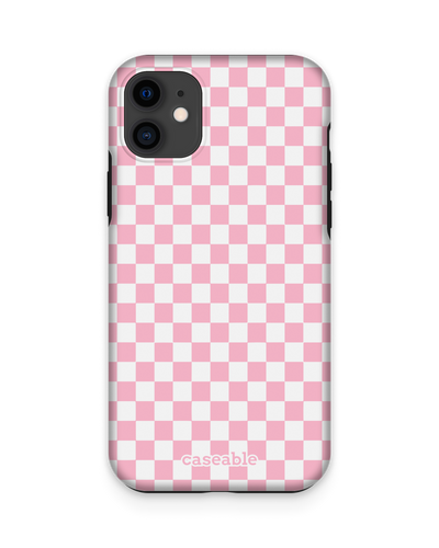 Pink Checkerboard Premium Phone Case Apple iPhone 11