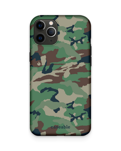 Green and Brown Camo Premium Phone Case Apple iPhone 11 Pro Max