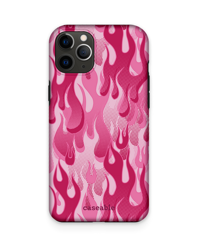 Pink Flames Premium Phone Case Apple iPhone 11 Pro Max
