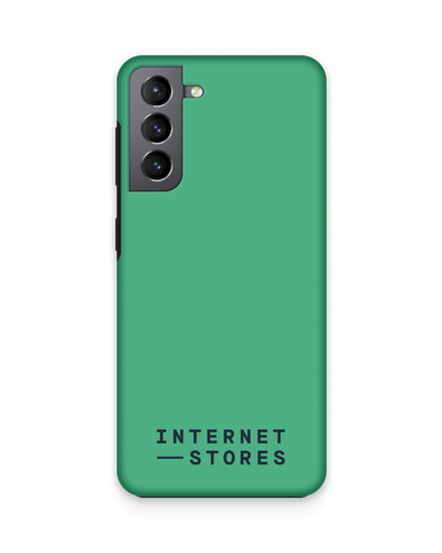 ISG Neon Green Premium Phone Case Samsung Galaxy S21 Plus