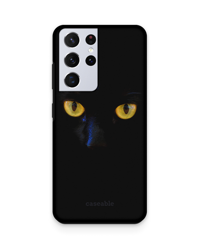 Black Cat Premium Phone Case Samsung Galaxy S21 Ultra