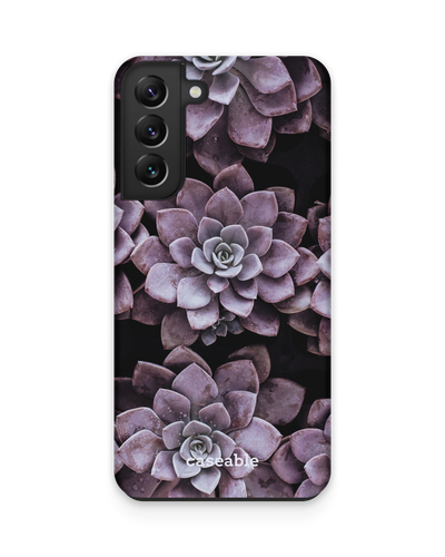 Purple Succulents Premium Phone Case Samsung Galaxy S22 Plus 5G
