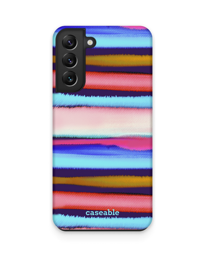 Watercolor Stripes Premium Phone Case Samsung Galaxy S22 Plus 5G