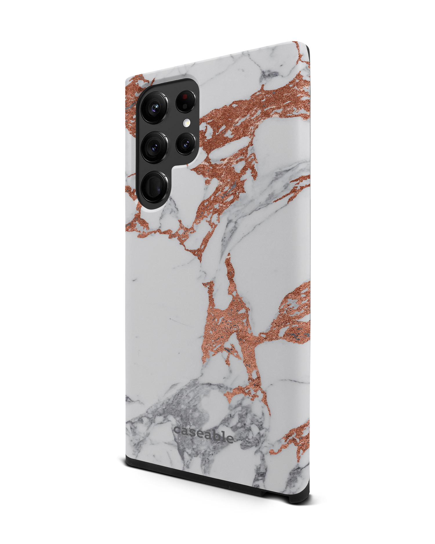 Marble Mix Premium Phone Case Samsung Galaxy S22 Ultra 5G: View from the right side